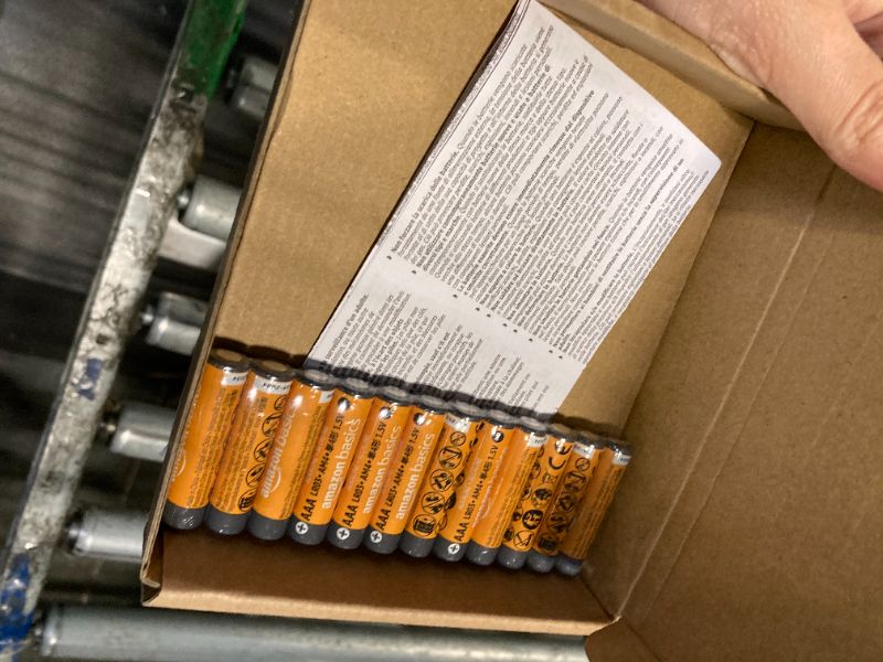 Photo 1 of ***ONLY 12 PCS*** Amazon Basics AAA Long-Lasting Alkaline Batteries, 36-Count, 1.5 Volt, Reliable Performance, 10-Year Shelf Life, Emergency Storage