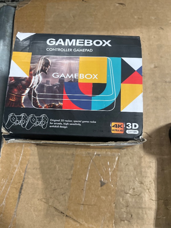 Photo 1 of **MISSING SD CARD**
All8bit G11 Pro Game Box, Classic Video Games with HDMI, with 60 Emulators and 100000+ Games - Plug & Play TV Retro Gaming Console with Upgrade Dual 2.4G Wireless Controllers