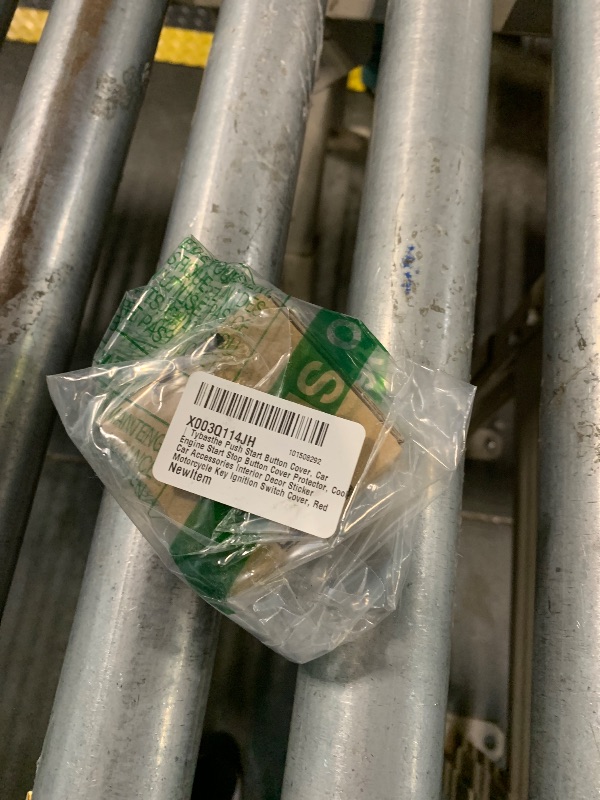 Photo 1 of ???????? | Tybasthe Push Start Button Cover, Car Engine Start Stop Button Cover Protector, Cool Car Accessories Interior Decor Sticker Motorcycle Key Ignition Switch Cover, Red