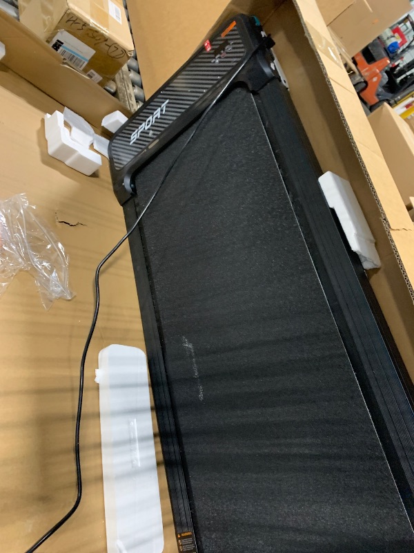 Photo 1 of ***S OLD FOR PARTS FINALE SALE *** ***NOT FUNCTIONAL *** FUNRAY Versatile Walking Pad Treadmill with Incline - Dual-Sided Under Desk Treadmill with Foot Massage,2 in 1 Walking Pad for Home/Office, Portable Compact Treadmills with 330LBS Weight Capacity