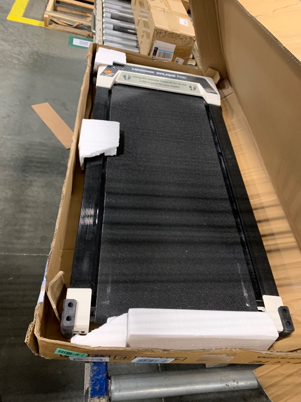 Photo 1 of ***S OLD FOR PARTS FINALE SALE *** ***NOT FUNCTIONAL *** FUNRAY Versatile Walking Pad Treadmill with Incline - Dual-Sided Under Desk Treadmill with Foot Massage,2 in 1 Walking Pad for Home/Office, Portable Compact Treadmills with 330LBS Weight Capacity