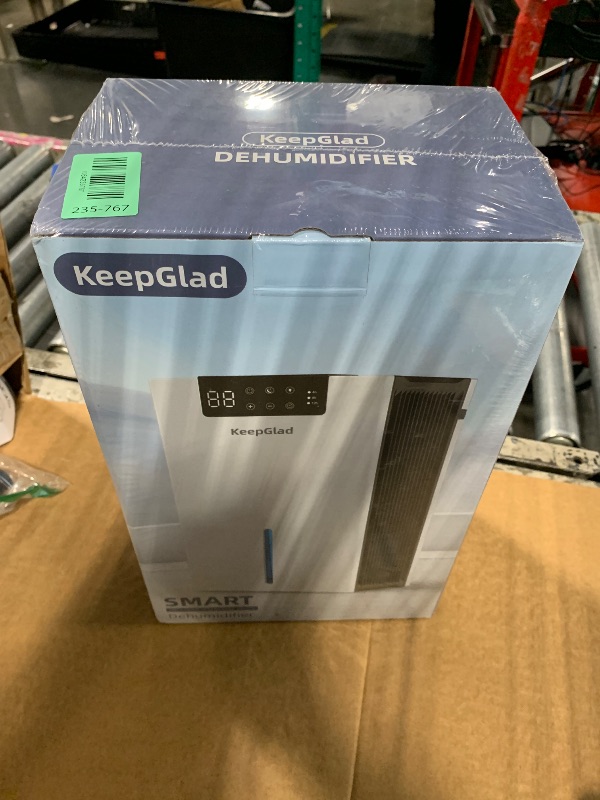 Photo 1 of ***Factory Sealed***  KeepGlad Dehumidifier, 98OZ Dehumidifiers for Home, Humidity Display Dehumidifier for Basement, Auto Shut Off, Silver