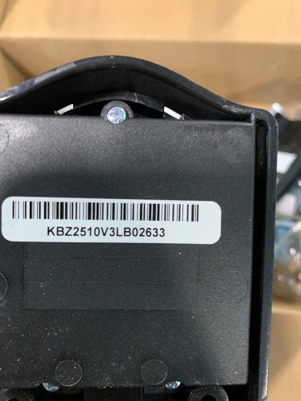 Photo 1 of ****MISSING PARTS*** Veise VE027-L Built-in WiFi Smart Lock with Handles, Fingerprint keyless Entry Door Lock Set, App Remote & Voice Control, Electronic Deadbolt for Front Door, Touchscreen Keypad, Auto Lock, Matte Black
