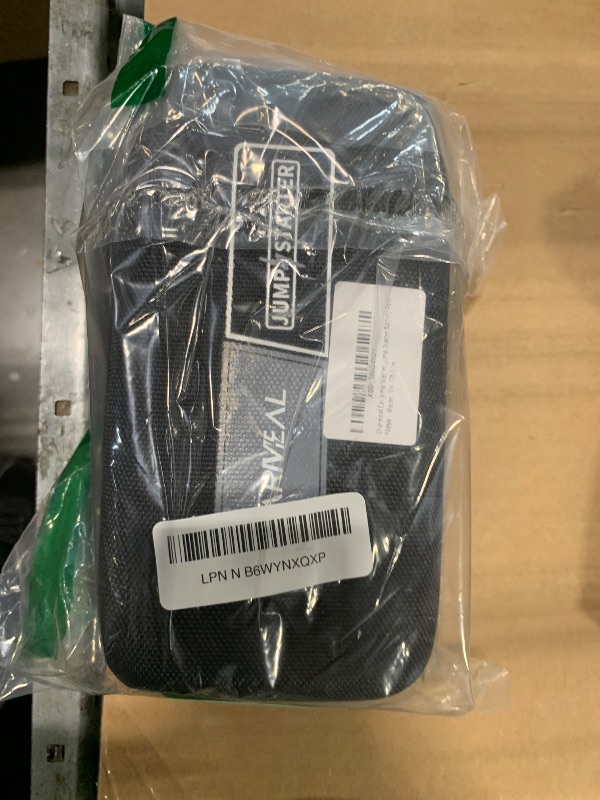 Photo 1 of **UNTESTED**
Sharmeal Car Jump Starter 5000A, Jump Starter Battery Pack for 10.0L Gas and 9.0L Diesel, 12V Portable Jump Box with LED Light