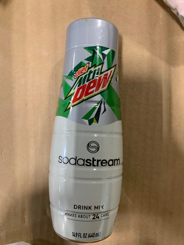 Photo 1 of (2 pack) SodaStream Diet Mountain Dew Soda Mix, 14.9 fl oz.