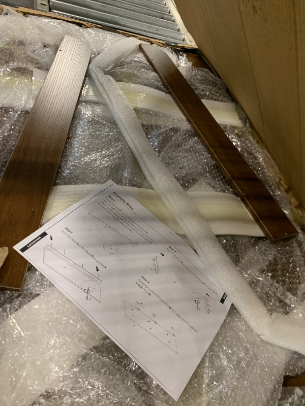 Photo 1 of ** WOOD IS USED AND HAS MINOR DAMAGE *** Washer Dryer Countertop, 27.5" x 54" Washer and Dryer Covers for the Top Laundry Machine Topper for WasherDryer Wood Countertop for Laundry Room Organization and Storage(Retro Brown)