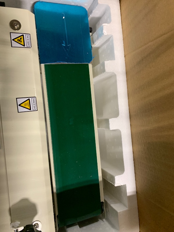 Photo 1 of ** SOLD AS IS, NO REFUND/RETURN** SEE COMMENTS!
FR-900 Continuous Band Sealer, Automatic Horizontal Band Sealer 110V, Continuous Sealing Machine Temperature Control, Bag Sealer Machine for PVC Bags Films