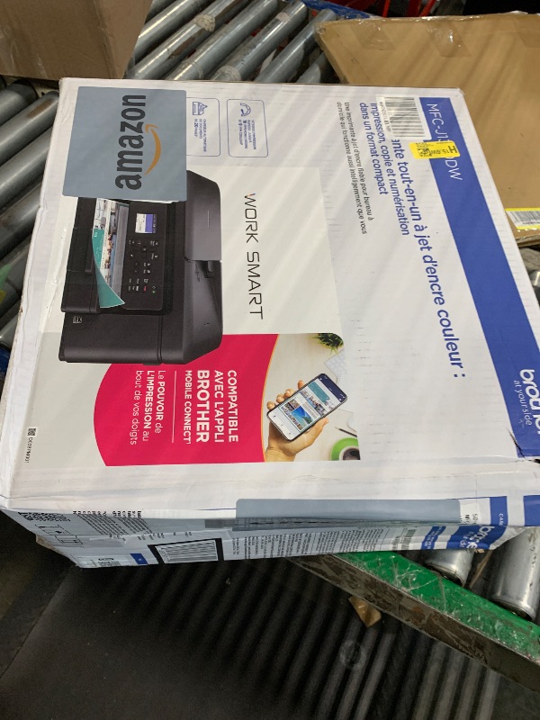 Photo 1 of *** NOT FUNCTIONAL *** SOLD FOR PARTS*** Brother Work Smart 1360 Wireless Color Inkjet All-in-One Printer with Automatic Duplex Printing and 1.8” Color Display | Includes Refresh Subscription Trial(1) (MFC-J1360DW) (Uses LC501 Series Inks)
