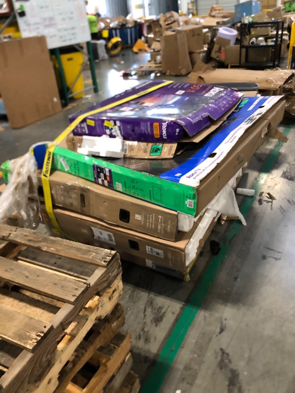 Photo 1 of ** SOLD AS IS NO REFUND/RETURN** SEE COMMENTS Nellis Variety Box: TV Pallet | See Notes for Details