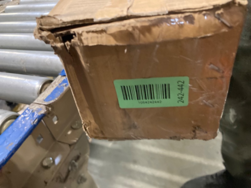 Photo 1 of ****MISSING SCREWS **** BTRAM Heavy Duty Mailbox Post, 43" In-Ground Mounting Post for Use with Mailbox (Black)