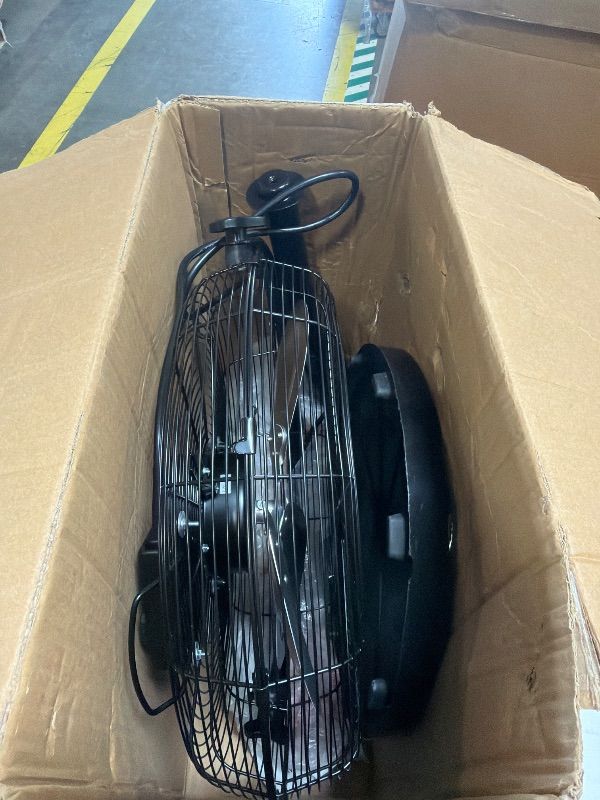 Photo 1 of ***MISSING PCS*****BEESTAR 18 Inch Heavy Duty High Velocity Pedestal Fan,Industrial Standing Fan with Adjustable Height and Tilt,3-Speed,Metal for Industrial, Commercial, Residential, Greenhouse,Black