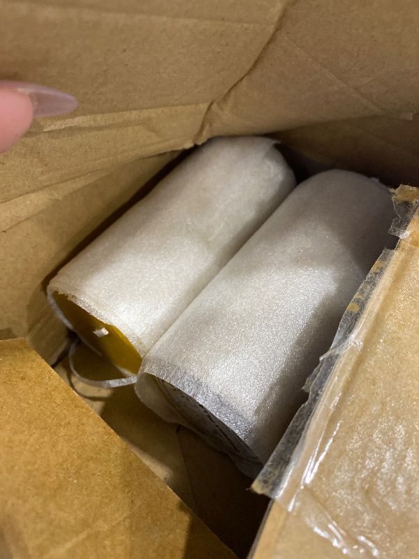 Photo 1 of *PARTIAL SET*
Sunwinx 6 Pack Natural Beeswax Pillar Candles, 210 Hours Long Burning, 100% Pure Bees Wax Candles, Organic Emergency Beeswax Candles Bulk for Home Room Prayer Parties Relax, Smokeless & Dripless 2x4in