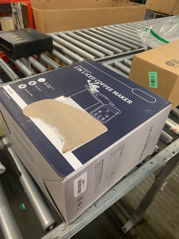 Photo 1 of **MISSING ATTACHMENTS**
KIDISLE Hot & Iced Coffee Maker with Bold Setting, Single Serve Coffee Maker for K Cup and Grounds, 6-14 Oz Brew Sizes, 50 Oz Removable Water Tank, One Cup Coffee Machine with Reusable Filter, Black