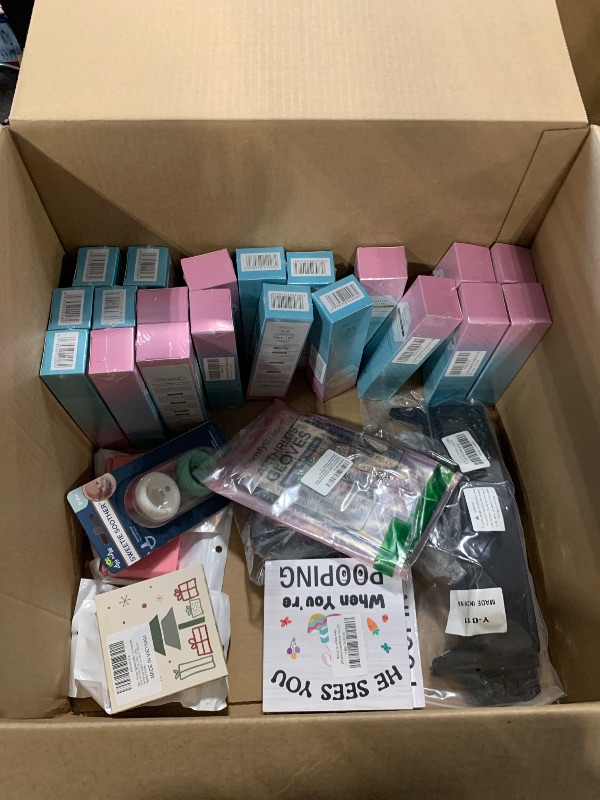 Photo 1 of ***Final Sale/No Returns*** Mix bundle box of small new items - variety packs/various colors and assortments 