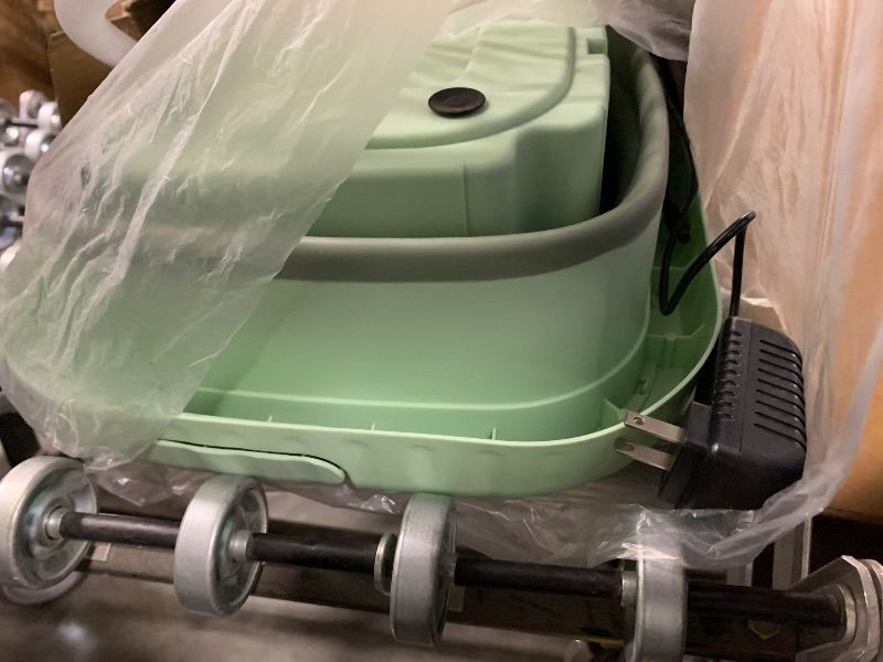 Photo 1 of ***NOT FUNCTIONAL, SELLING FOR PARTS AS IS, FINAL SALE***Portable Washing Machine 9L, Mini Foldable Washer Machine for Travel, Camping, RV, Dorms, Apartment,Underwear and Baby Clothes (Sage Green)***NOT FUNCTIONAL, SELLING FOR PARTS AS IS, FINAL SALE***