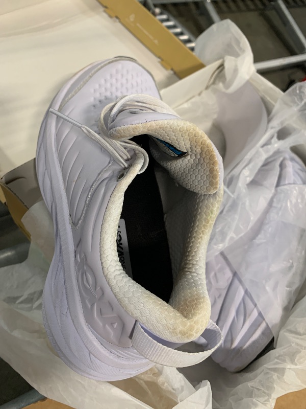 Photo 1 of **USED AND STAINED****Hoka Men's Bondi Slip Resistant Harbor Mist/Lunar Rock 8 Medium