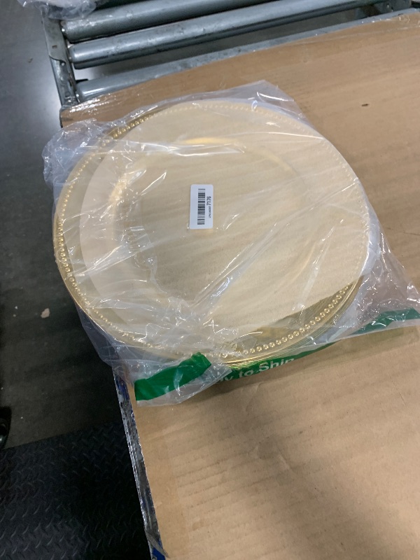 Photo 1 of **MISSING PARTS**
MUKCHAP 6PCS 12 Inch Gold Stainless Steel Plates, Flat Metal Dishes, Camping Serving Dinner Plates for Snack, BBQ
Visit the MUKCHAP Store