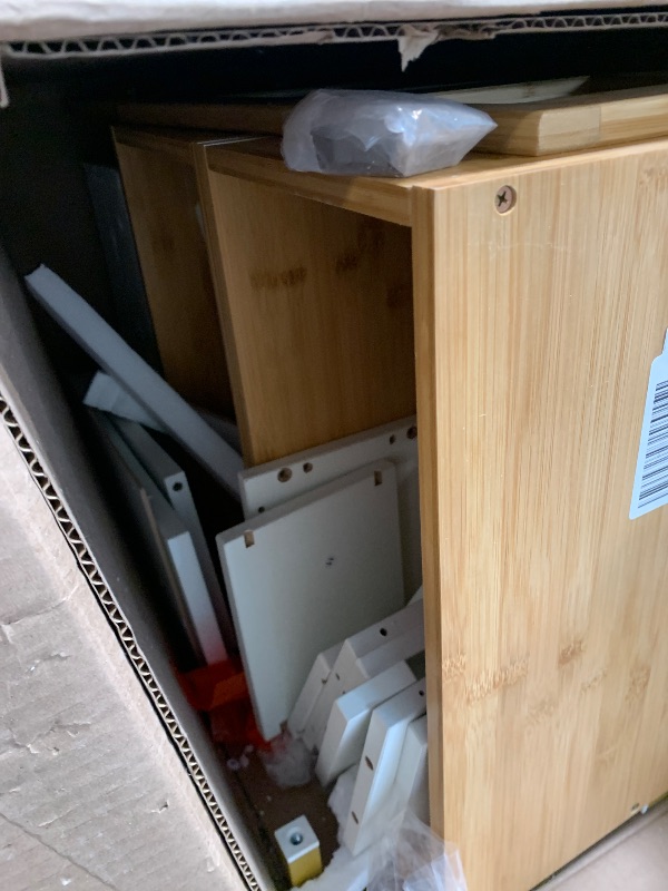 Photo 1 of ***SIMILAR***


Small Bathroom Storage Cabinet with Rattan Door, Narrow Toilet Paper Storage Holder,Floor Cabinet with Adjustable Shelves, Space-Saving Organizer for Toiletries UWBS001N