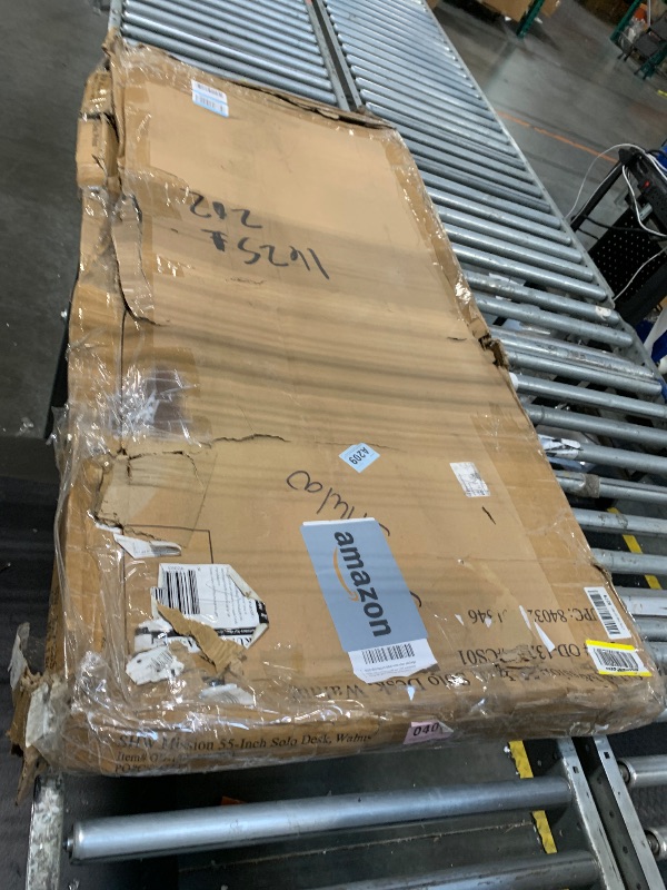 Photo 1 of *** ONLY DESK TOP **** SHW Mission 55-Inch Home Office Computer Desk, Walnut