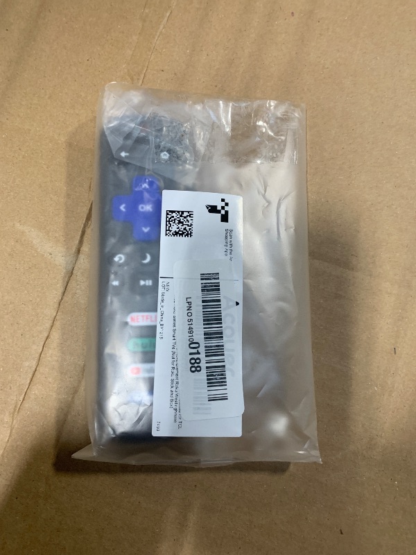 Photo 1 of (Pack of 2) Replacement Remote Control Only for Roku TV, Compatible for TCL Roku/Hisense Roku/Onn Roku/Sharp Roku/Element Roku/Westinghouse Roku/Philips Roku Smart TVs (Not for Roku Stick and Box)
