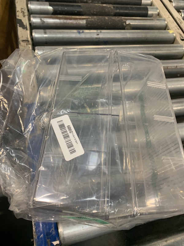 Photo 1 of ** SOLD AS IS, NO REFUND/RETURN** SEE COMMENTS!
ClearSpace Plastic Pantry Organization and Storage Bins with Removable Dividers – Perfect Kitchen Organization or Kitchen Storage – Refrigerator Organizer Bins, Cabinet Organizers (2 Pack)