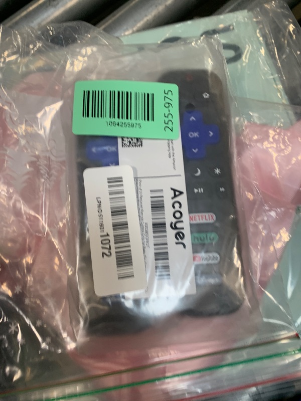 Photo 1 of (Pack of 2) Replacement Remote Control Only for Roku TV, Compatible for TCL Roku/Hisense Roku/Onn Roku/Sharp Roku/Element Roku/Westinghouse Roku/Philips Roku Smart TVs (Not for Roku Stick and Box)