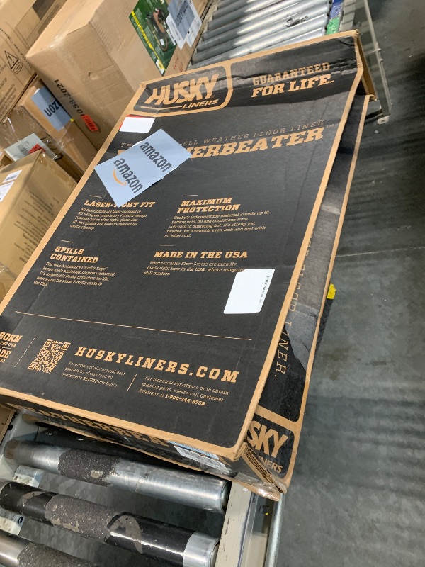 Photo 1 of ***MISSING PARTS, VIEW IMAGES*** Husky Liners Weatherbeater Floor Mats | Fits 2020 - 2025 Toyota Corolla, Sedan | Front & 2nd Row, 3-pc Black - 95751