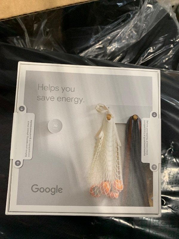 Photo 1 of **Factory Sealed****  Google Nest Thermostat - Smart Thermostat for Home - Programmable Wifi Thermostat - Snow