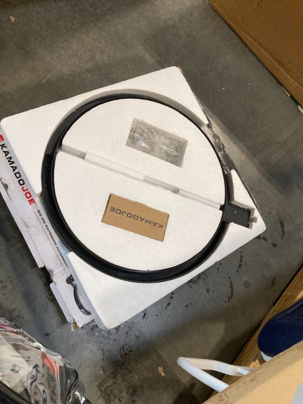 View 5 of ****UPDATED 5/1***Kamado Joe JoeTisserie Rotisserie Accessory Attachment for 24-inch Big Joe Grills with Stainless Steel Spit Rods up to 50 lbs of Food, Model BJ-TISSERIENA