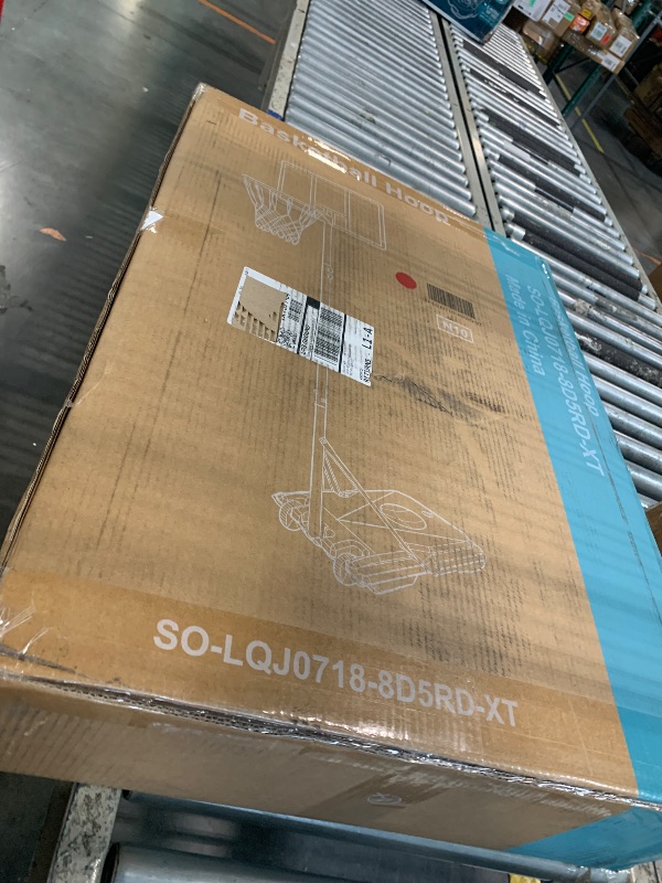 Photo 1 of ***SIMILAR ITEM*** Basketball Hoop Outdoor 10ft Adjustable, Portable Basketball Hoop Goal System for Kids Youth and Adults in Backyard/Driveway/Indoor, 44 Inch Shatterproof Backboard and Larger Base