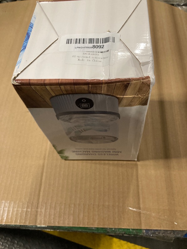 Photo 1 of *UNTESTED*
Portable Washing Machine,Mini Underwear Washer with LED Display,1L Small Washer,IP67 Waterproof, Delicate Wash for Socks,Bikinis & Doll Clothes,Ideal for Travel,Apartment,Camping,Dorms