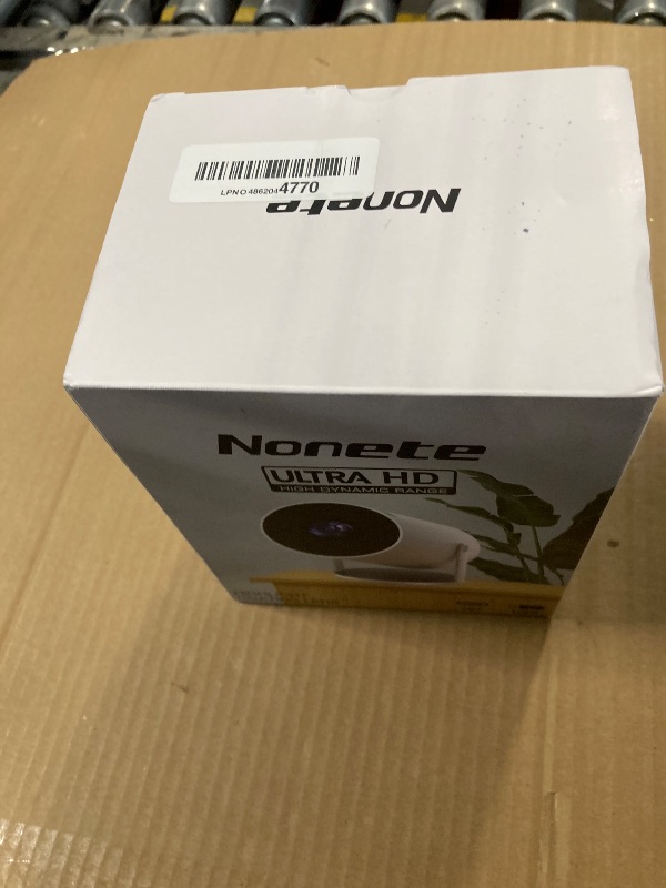 Photo 1 of [2026 Upgraded] Mini Projector 4K Supported 1080P FHD - Auto Keystone 270° Rotatable, WiFi 6 & Bluetooth 5.2, Smart Android TV OS, Portable Projector Compatible with HDMI/TV Stick/Laptop/Phone(Black)