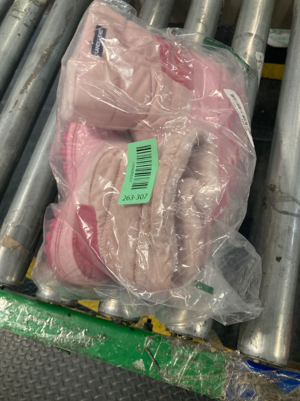 Photo 1 of **USED**
Lands' End Waterproof Kids Snow Boots - Insulated Warm Fleece Lined Winter Boots for Toddlers, Girls & Boys - Cotton Candy Pink, 13 Little Kid