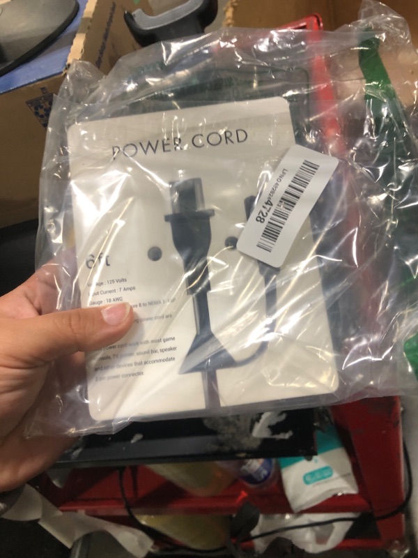 Photo 1 of [UL Listed] 2 Prong AC Power Cord Compatible with Sonos Play 3, 1, 5, PLAYBAR TV Soundbar, Connect Wireless Component, 6Ft Power Cable Replacement