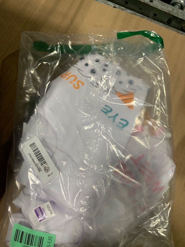 Photo 1 of ***MINOR DAMAGE*** R HORSE 100th Day of School DIY Shirt Kit - 3Pcs Ice Cream Gumball Machine Monster T-Shirt Kit with Pom Poms and Googly Eyes for Kids 100 Days Party School DIY Art Activity Classroom Party Supplies XL 120