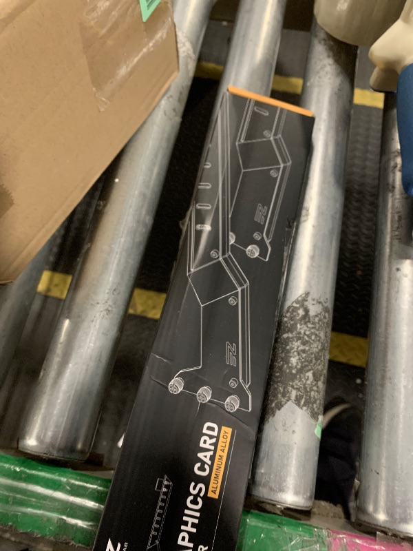 Photo 1 of EZDIY-FAB GPU Holder Brace Graphics Card GPU Support Video Card Holder Bracket with 5V 3 Pin ARGB LED, Video Card Sag Holder/Holster Bracket Support RX6700,RTX3090- 309EZ-White