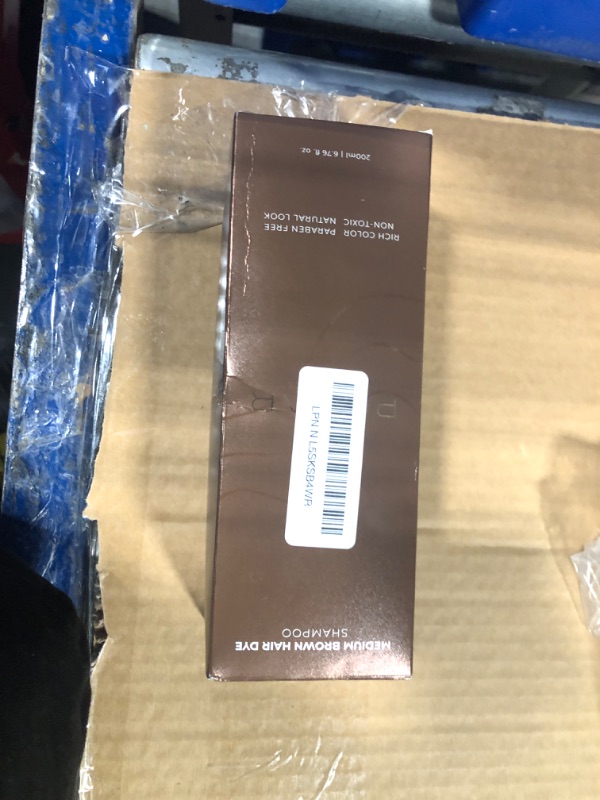 Photo 1 of *MINOR DAMAGE - USED*
Polar Haircare - Medium Brown Hair Dye Shampoo for Women & Men - Natural Semi Permanent Color Shampoo for Gray Hair Coverage, Vegan - Instant Dye 6.76 Fl Oz