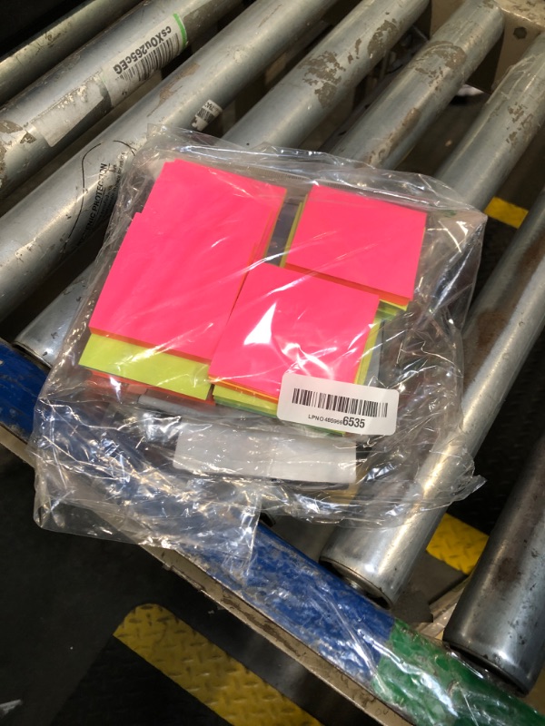 Photo 1 of (18 Pads) Pop Up Sticky Notes 3x3 Refills, Alternating Color, Strong Adhesive Memo Pad Bulk, Suitable for Home, Office, School, Clean Removal