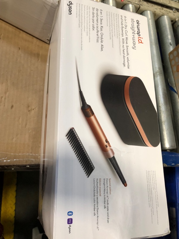Photo 1 of **ONLY PARTS**Dyson Airwrap i.d. Multi-Styler, Allure Winner, Bluetooth Connected, No Heat Damage, 6-in-1 Versatility, Intelligent Hair Styler