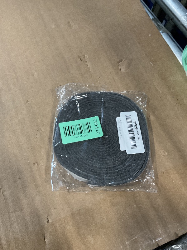 Photo 1 of 1/2" x 1/8" High Temp Smoker Gasket Replacement LavaLock for Smoker Seal, Smoker Door Gasket for BBQ Smokers and Grills, 15 Foot Self Stick Grill Gasket