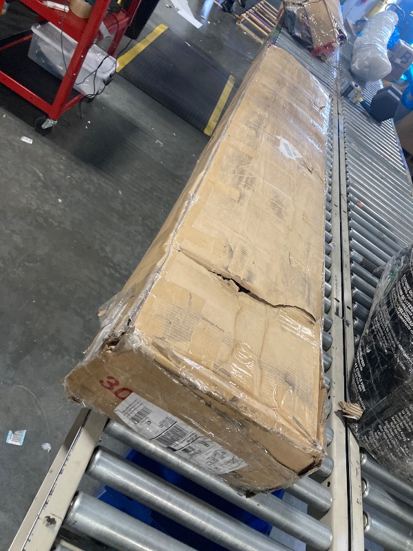 Photo 1 of ***02 BOXES***VECELO Bunk Bed Twin Over Twin, Metal Bunkbeds with Ladder and Full-Length Guardrail, No Box Spring Needed, Space Saving, Noise Free, Light Pink