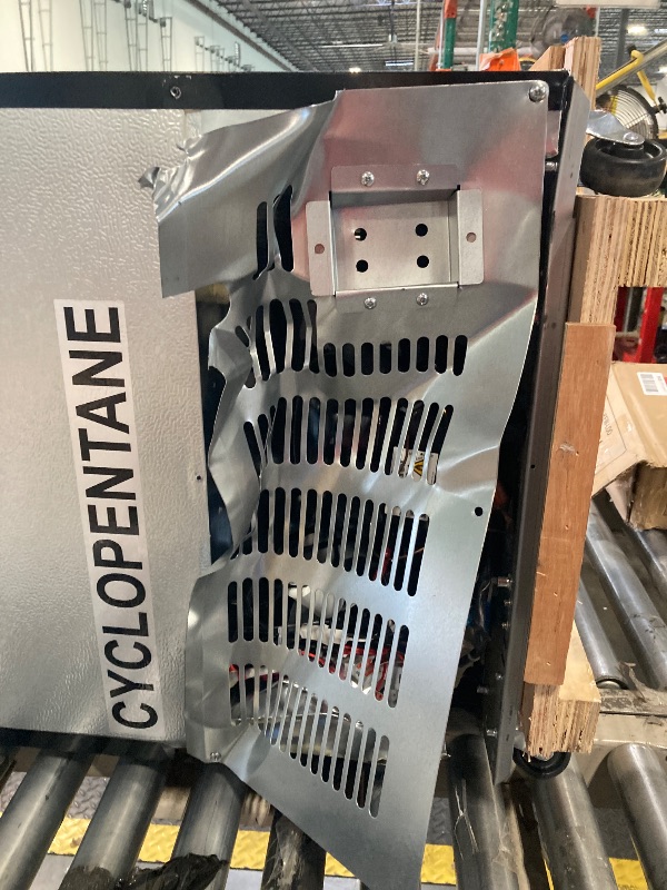 Photo 1 of ***SIMILAR ITEM***DAMAGE SHOWN IN THE PHOTO** Commercial Refrigerators, 13.4 Cu.Ft Beverage Cooler, Commercial Fridge with Glass Door Display, LED Light Adjustable Shelves Drink Cooler for Restaurant Grocery Store Home, Black