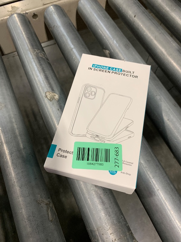 Photo 1 of [CD Metal Ring Stand + Built-in Privacy Screen Protector] Magnetic Case for iPhone 15 6.1" [Soft Bumper Full Signal] [Compatible with MagSafe] 9H Glass Full Body Shockproof Clear Case,Natural Titanium