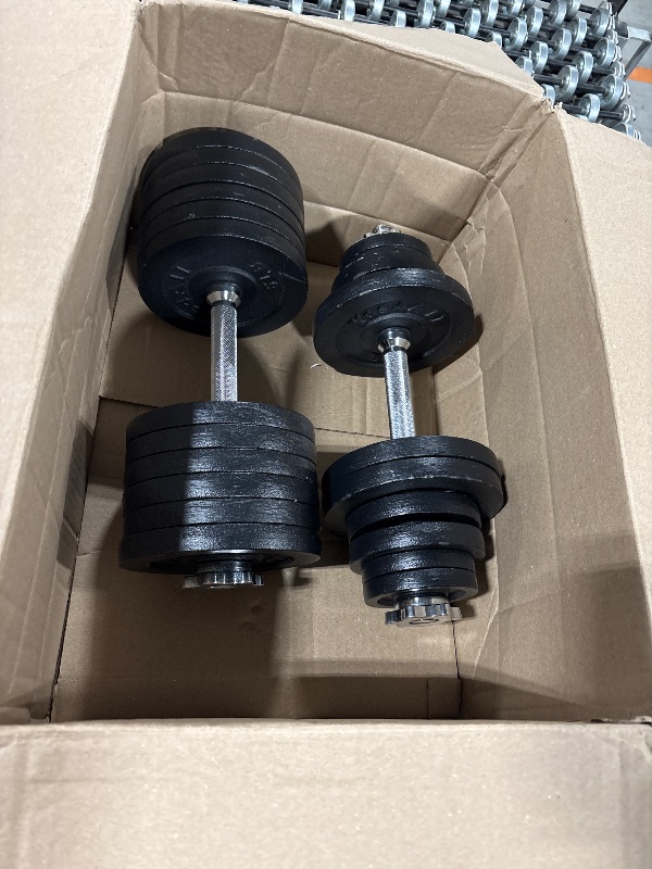 Photo 1 of **MISSING SOME WEIGHTS ON ONE**
Cap Barbell Adjustable Dumbbell Weight Set | Multiple Options