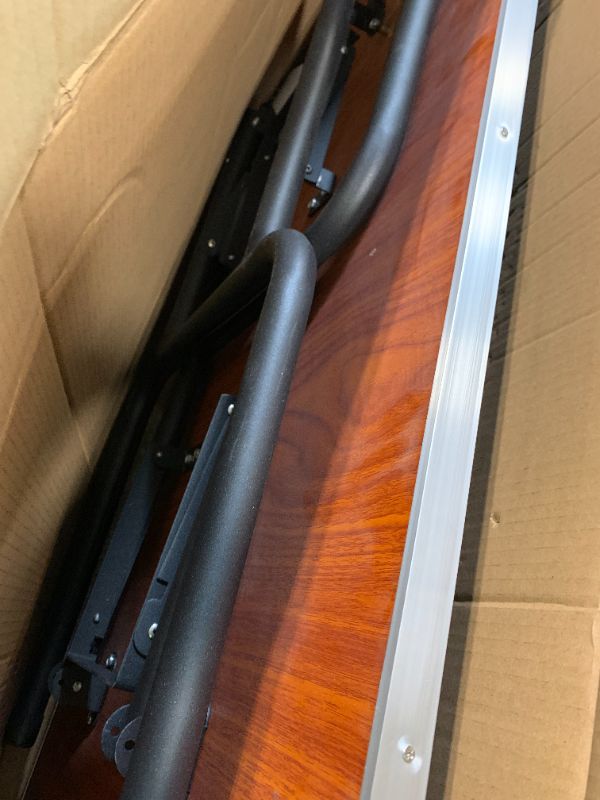 Photo 1 of ***MISSING SCREWS*** YITAHOME 46" Dog Grooming Table, Foldable Home Pet Bathing Station Table with Adjustable Arm, Non-Slip Desktop, Storage Tray& Noose, Blue