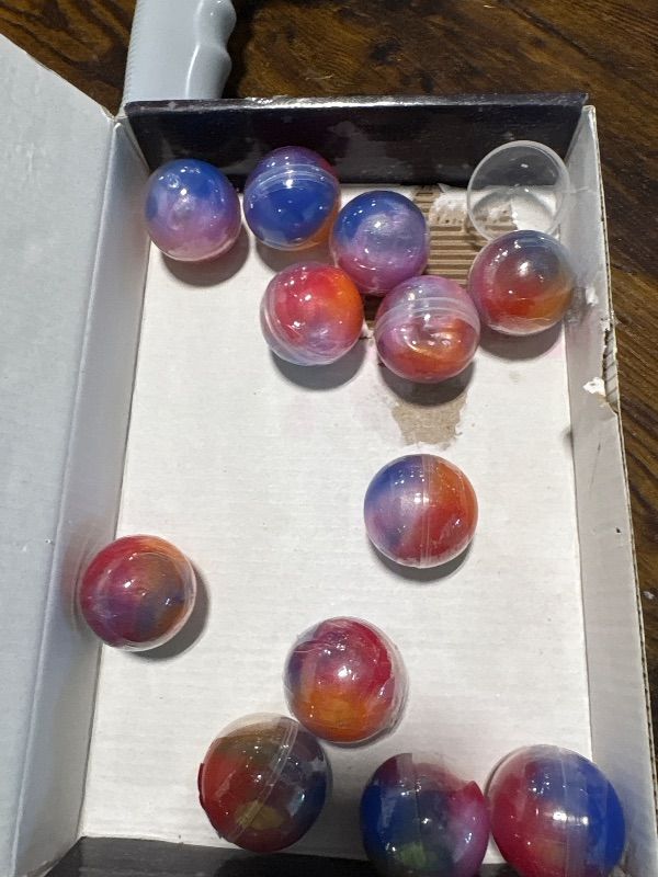 Photo 1 of **MISSING HALF**
JOYIN Valentines Slime Party Favors, 24 Pack Galaxy Slime Ball - Stretchy, Non-Sticky, Mess-Free, Stress Relief, and Safe - Toys for Girls and Boys - Classroom Reward, Party Supplies