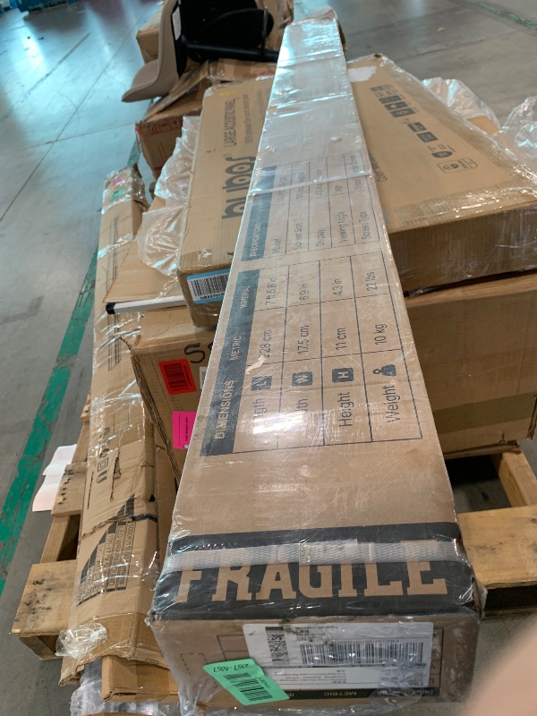 Photo 1 of ***BOX DAMAGED, POSSIBLE MISSING PARTS, SELLING AS IS FINAL SALE***PropVue Projector Screen with Stand 100 inch - Indoor and Outdoor Projection Screen for Movie or Office Presentation - Adjustable from 16:9 to 4:3 HD Premium Wrinkle-Free Tripod Screen***B