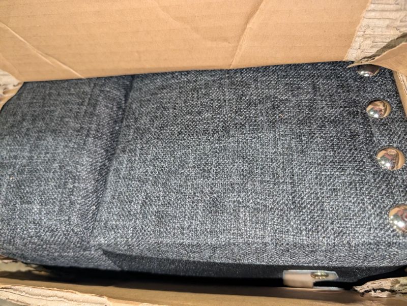 Photo 1 of ***STOCK PHOTO, ITEM/ COLOR MAY VARY, OTTOMAN NOT INCLUDED, SELLING AS IS FOR PARTS, FINAL SALE***Life Style Furniture Russes Sectional Sofa Set, Black ***OTTOMAN NOT INCLUDED, SELLING AS IS FOR PARTS, FINAL SALE***