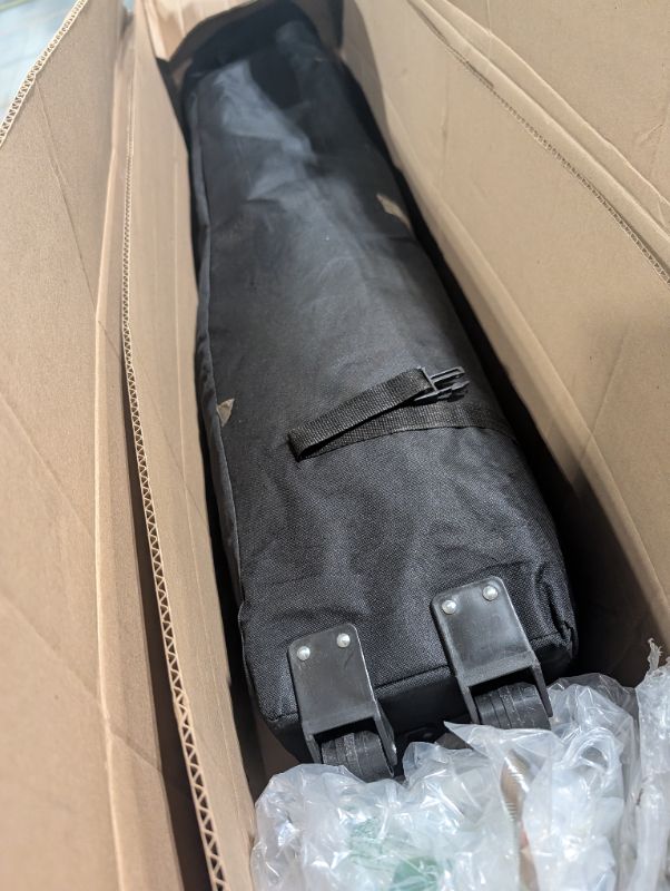 Photo 1 of ***STOCK PHOTO, ITEM/ COLOR MAY VARY, SELLING AS IS FOR PARTS, FINAL SALE***Garvee 10x10 Pop Up Canopy Tent Outdoor Canopy One-Person Set Up Heavy Duty Commercial Instant Tent Shelter, 3-Sidewall+Gray***STOCK PHOTO, ITEM/ COLOR MAY VARY, SELLING AS IS FOR