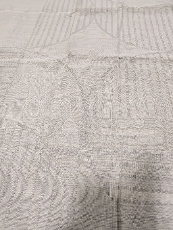 Photo 1 of ***MINOR DAMAGE ON THE BOTTOM SIDE, SELLING AS IS FINAL SALE***JONATHAN Y Nordby High-Low Arch Striped Ivory/Cream Indoor/Outdoor Area Rug, 12x18, Pet Friendly, Non-Shedding, Stain Resistant, Easy-Cleaning for Backyard, Patio (SCN104B-18)***MINOR DAMAGE O